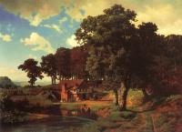 Bierstadt, Albert - A Rustic Mill